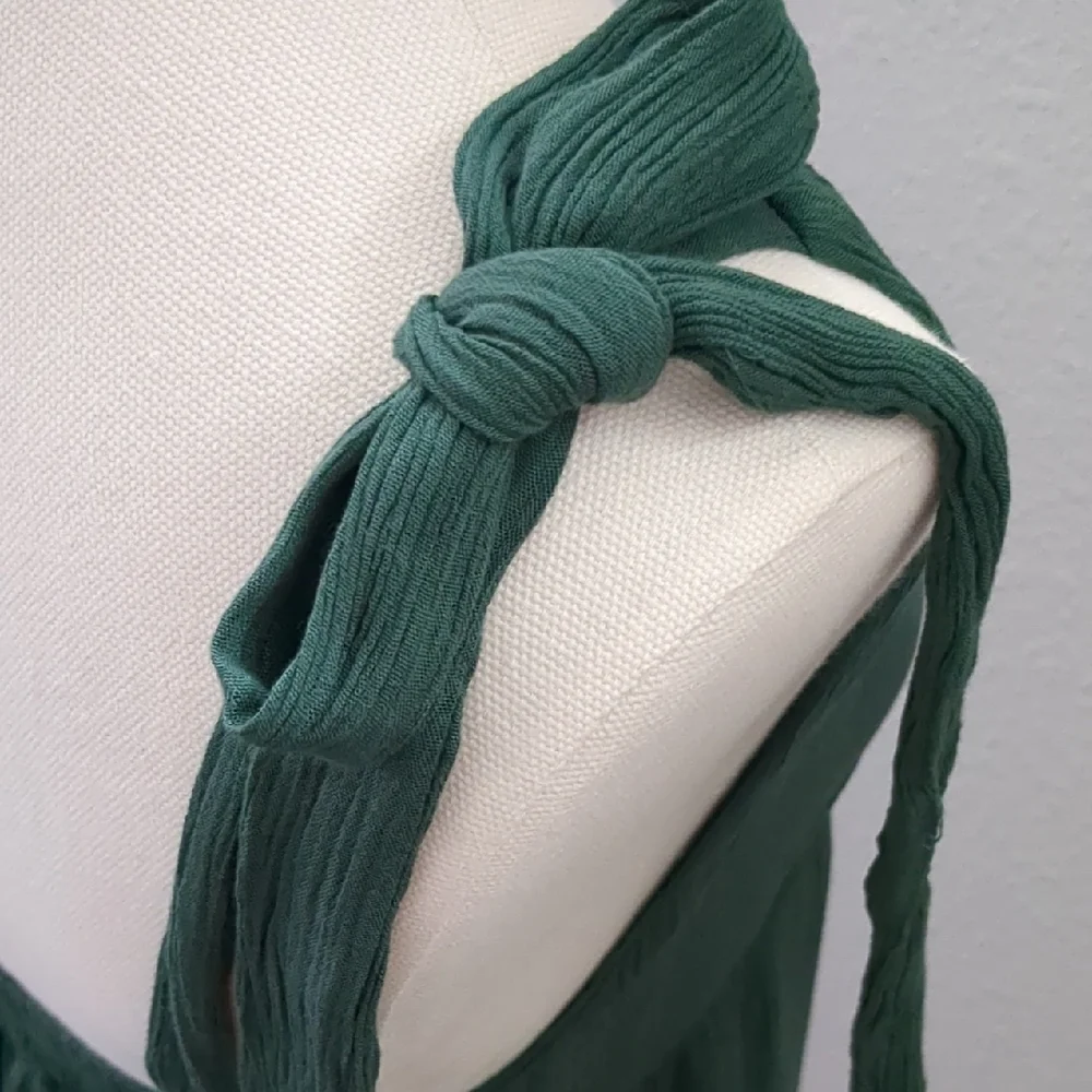 Abercrombie & Fitch Forest Green Maxi Dress